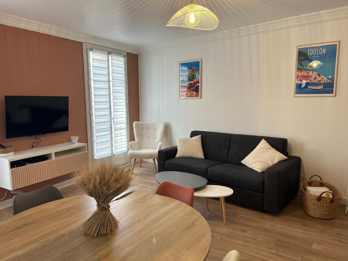Duplex Climatise Proche Port Toulon Leilighet Eksteriør bilde